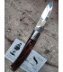 NOVEDAD NAVAJA MADERA ROJA Y ACERO 711